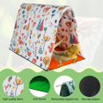 thumbnail image 2 of Cama de piel de reptil, alfombrilla para la siesta de lagarto, tienda de campaña para el escondite de descanso cálido para hámster Gecko, accesorios p Zorro naranja Sunnimix Cama para dormir de reptil, 2 of 8