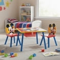 thumbnail image 5 of Kids House Mesa para Niños Hecha de Madera con Almacenamiento y Dos Sillas para Niños, Perfecta para La Diversión, con Tus Personajes Favoritos, Estimula La Creividad (Amarillo/Rojo), 5 of 5