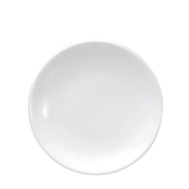 Oneida R4020000117 6.4 in. Fusion Coupe Plate White