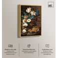thumbnail image 3 of Art Remedy Floral Still Life Canvas, 24" x 36", Gold Frame, Flowers and Fruit 1848, 3 of 7