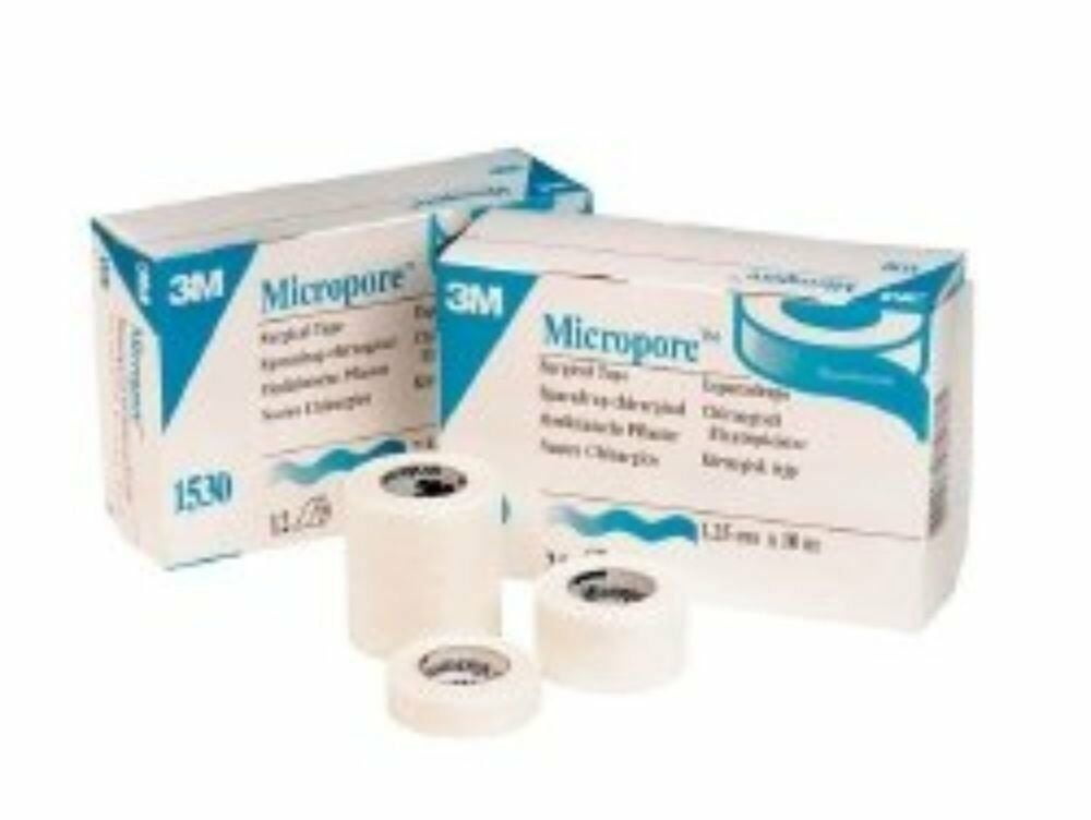 3M Micropore Skin Friendly Medical Tape, 2' x 10 Yd., White
