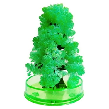Crystal Growing Kit, 4-IN-1 Crystal Forest, Craft Kit for Kids, Chemical Science Experiment for Age 8-12, DIY STEM Project Learning & Educational Set, Family Toy Gift for Boys & Girls 8 9 10 11