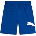 thumbnail image 1 of PUMA Pantalones cortos activos para niño - Pantalones cortos de baloncesto deportivos de secado rápido transpirables con interlock para niños (tallas: 4-20) Talla 18-20 Azul real, 1 of 5