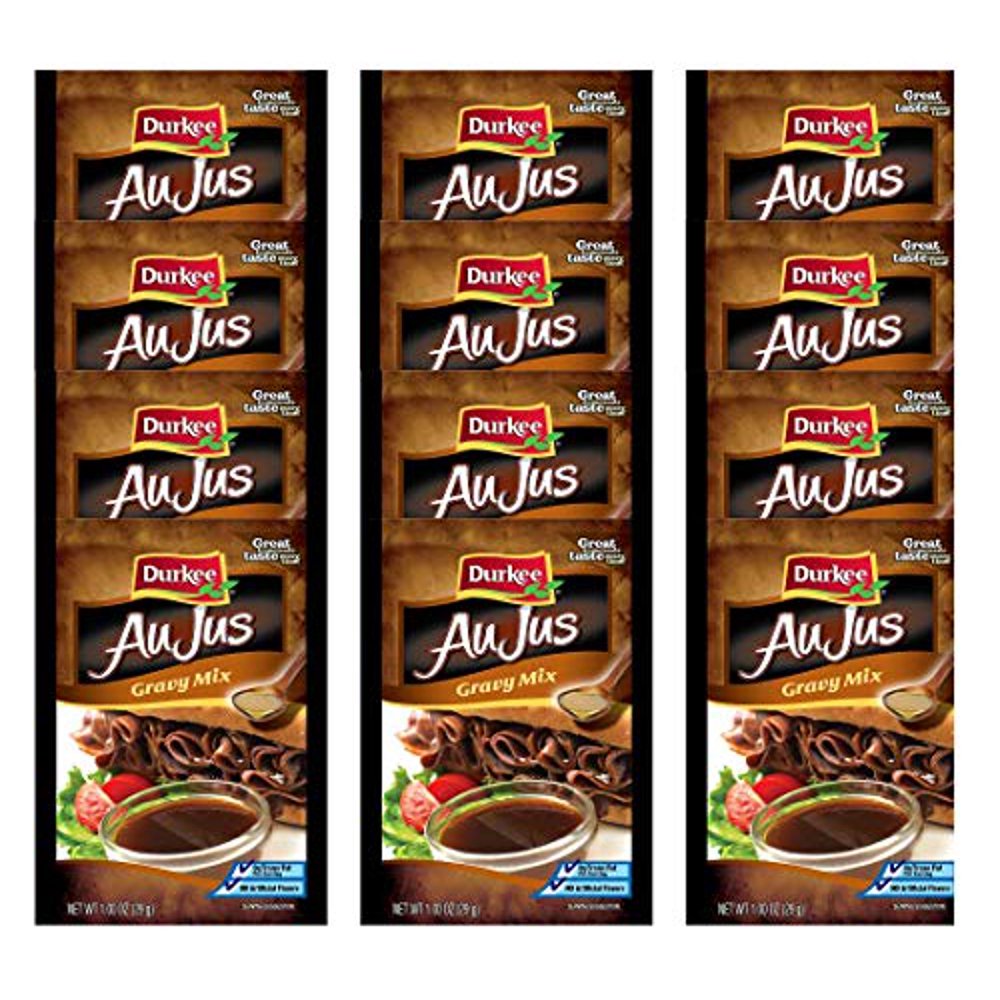 Durkee Au Jus Gravy Mix 1 Oz Pack of 12