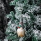 thumbnail image 2 of Longitud 27 cm con cuerda - viene con pila de botón - borde Adornos navideños Colgante para árbol de Navidad pequeño colgante tejido luminoso muñeco sin rostro muñeca enana ANGGREK Otros, 2 of 8