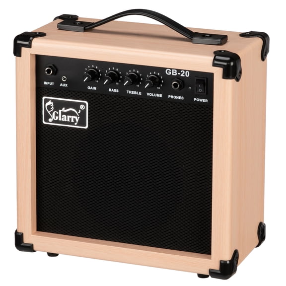Tcbosik 20W Electric Bass Guitar Amplifier, Black