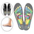 thumbnail image 3 of 2 uds plantillas magnéticas cómodas cuidado de la salud cuidado de los pies s transpirables con imanes para aliviar el aire libre hombres senderismo M Jinwen Plantillas de masaje, 3 of 8