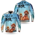 thumbnail image 3 of Best Rhodesian Ridgeback Dad Ever Happy Father's Day All Over Print 3D Baseball Jacket Ridgebacks Dog Lover Gifts Bomber Jacket Softball - 02006, 3 of 6
