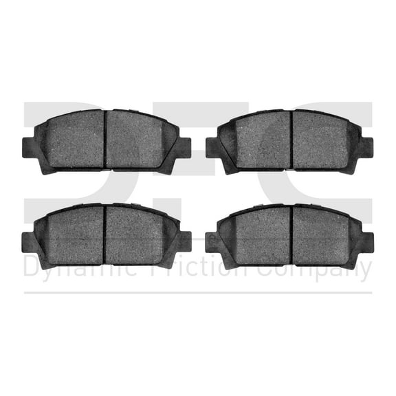 Dynamic Friction Company 5000 Advanced Brake Pads - Semi Metallic 1551-0582-00-Front Set For 1992-1995 Toyota MR2