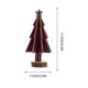 thumbnail image 3 of XWSHYW Decoraciones para El Hogar Elegant Mini Árbol de Navidad de Madera con Decoración Os para La Mesa Del Hogar Simula El Diseño de La Ventana Del Árbol, 3 of 5