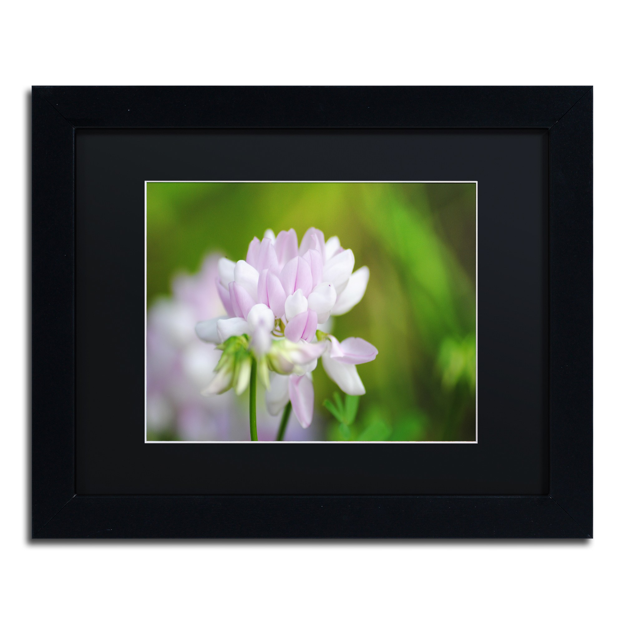 "Calm Heart" Canvas Art by Monica Mize, Black Matte, Black Frame