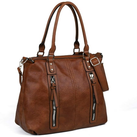 Top Handle Satchel Bags for Women Large Hobo Shoulder Bag Leather Tote ...