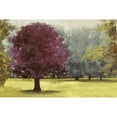thumbnail image 3 of PI Studio 24x17 Black Modern Framed Museum Art Print Titled - Summer Days - Plum, 3 of 5