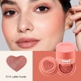 thumbnail image 1 of Mareep Blush Creamy Cheek Color Cheek Tint Cheek RougeAircushion Blush Cheek Sponqe Signet Blush Heart Head Matte Long-lasting Multi-functional Highly Pigmented Facial Make-up Rouge 7ml, 1 of 2