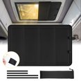 thumbnail image 1 of AMERTEER RV Door Window Shade  Magnetic Foldable Blackout Window Cover with Reflective Silvery Coating | UV Protection Sun Shade for RV Travel | RV Accessories Must-Have for Camping & Roa, 1 of 5