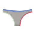 thumbnail image 2 of Tavik Womens Jayden Moderate Coverage Bikini Swim Bottom, Grey, X-Small, 2 of 2