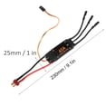 thumbnail image 3 of Controlador de Velocidad Esc sin Escobillas 40a RC Drone Helicópero Tarjeta de Programa LED COMPATIBLE CON BATERÍA LIPO Y NIMH, 3 of 7