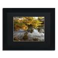 thumbnail image 2 of Trademark Fine Art "Kendal Lake Autumn" Canvas Art by Kurt Shaffer Black Matte, Black Frame, 2 of 4