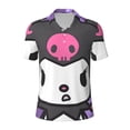 thumbnail image 7 of Saiise Sanrio Bf Mens Golf Shirt Moisture Wicking Dry Fit Mens Polo Shirts Dry Fit Performance Men's Golf Shirts Regular Fit Fashion Print, 7 of 7