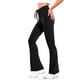 thumbnail image 2 of TaTaai Women's Plus Size Blue Yoga Pants High Waisted Solid Full Length Leggings Stretchy Non-See-Through Gym Workout Fitness Lounge Gift, 2 of 8