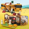 thumbnail image 1 of Koala Princess Big Villa DIY Dollhouses Assembled Doll House Rv Toys Deformation Toys For Girls Boys Children Gifts heqiyong LED, 1 of 2