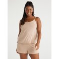 thumbnail image 6 of Joyspun Women's Ribbed Knit Sleep Camisole, Sizes S to 3X, 6 of 6