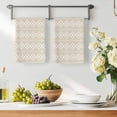 thumbnail image 3 of Beige Boho Kitchen Towels Set of 1, Vintage Ethnic Tribe Abstract Art Geometric Absorbent Dish Towels for Kitchen, Microfiber Hand Towel, Quick Drying Tea Towel for Cleaning Decorative Dishcloths, 3 of 7