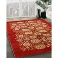 thumbnail image 2 of Ahgly Company Indoor Square Mid-Century Modern Red Oriental Area Rugs, 7' Square, 2 of 6