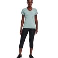 thumbnail image 3 of Remera Under Armour Tech para Mujer con Cuello en V Torsión Talle XS Verde, 3 of 5