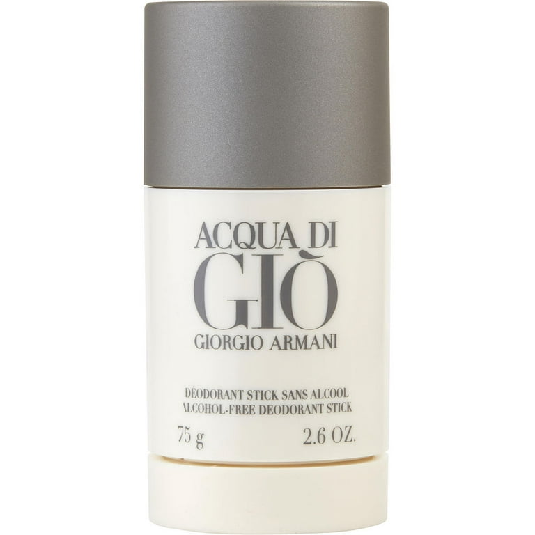 hul Beliggenhed Begrænsning Giorgio Armani Acqua Di Gio Alcohol Free Deodorant Stick for Men, 2.6 Oz -  Walmart.com