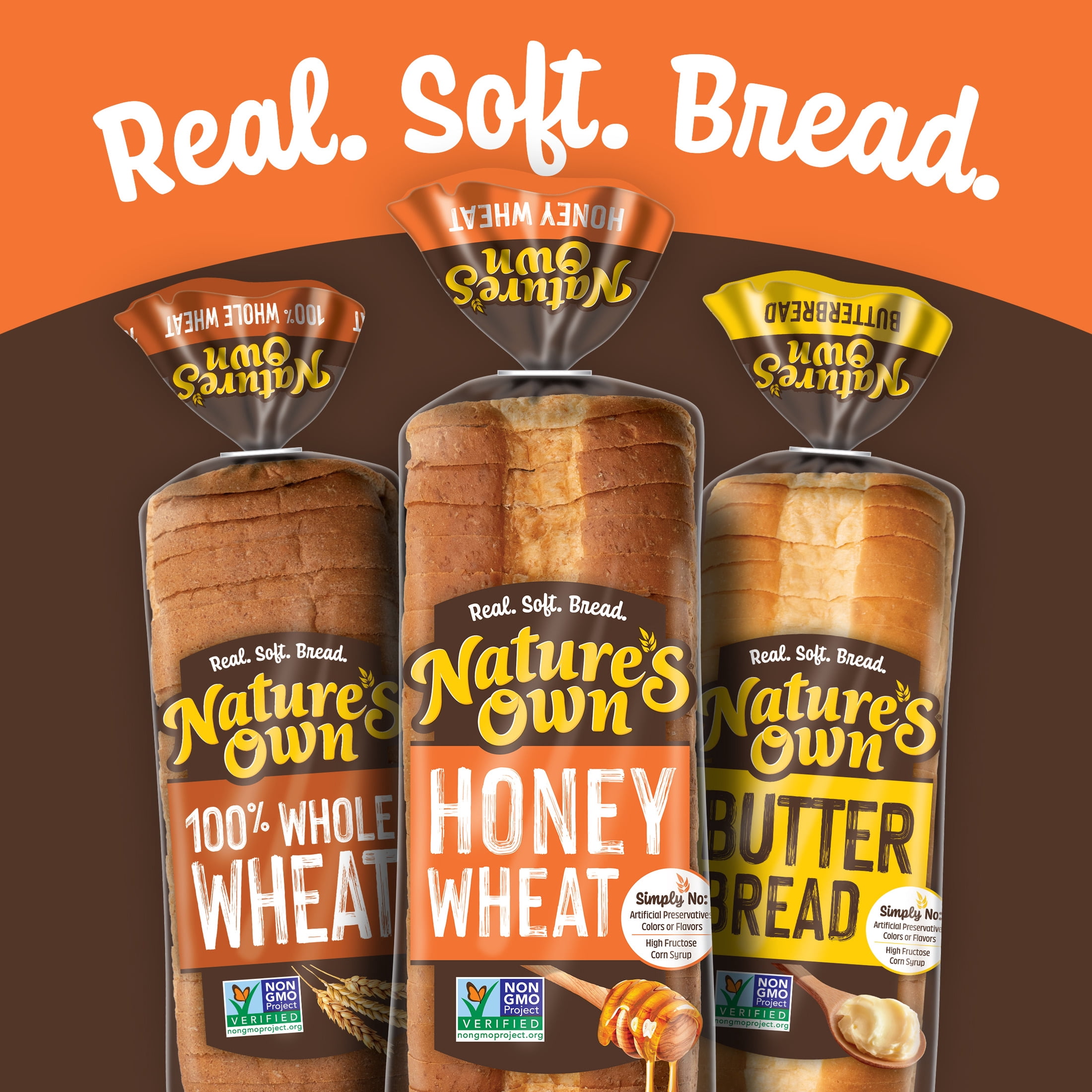 Nature's Own Honey Wheat, Honey Wheat Sandwich Bread, 20 oz Loaf