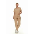 thumbnail image 7 of HEAL+WEAR Soft Stretch Scrub Set 4-Way Stretch V-Neck Top & Cargo Jogger Pants for Women, 7 of 7