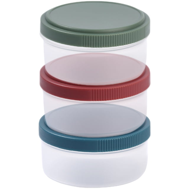 3pcs Cocina Use cajas de salsa Portable de salsa de soja Botella Dispensador de salsa de soja para la lonchera de cocina