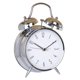thumbnail image 3 of Alarma fuerte para personas que duermen profundamente 4'' Despertador de doble campana con luz de fondo para dormitorio y decoración del hogar (verde) Feliz Sencillez, 3 of 5