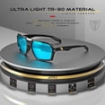 thumbnail image 4 of Gafas de sol polarizadas ATTCL para hombres con montura hexagonal, 4 of 7