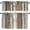 Wood-1, variant on Rustic Rainbow Wooden Valance Curtain Colorful Farmhouse Multicolor Wood Country Rod Pocket Valance Window Treatments 1 Panel Short Curtains for Kitchen Living Room Decor 54x18 in