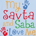 thumbnail image 2 of CafePress - Savta And Saba Love Me Body Suit - Long Sleeve Cotton Baby Bodysuit, 2 of 4