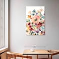 thumbnail image 2 of Elephant Stock Poppies And Sweetpeas Wall Art - Vertical Multi Panel Canvas - Living Room Wall Decor - Floral And Botanical Multi Panel - Beige And Brown Decor By Carol Robinson - 36" x 57", 2 of 8