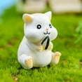 thumbnail image 6 of 1/4PCS Mini Animals Miniature Figurines Animals Model Hamster Garden Miniature Moss Landscape DIY Terrarium Crafts Ornament Accessories for Home Landscape Decor, 6 of 8