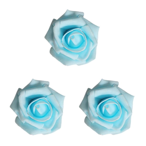 Ramo de flores artificiales Bearachild 50 piezas rosas realistas azul Cielo