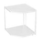 thumbnail image 4 of Estante de esquina para cocina, organizador de despensa, soporte para utensilios de cocina, acero al carbono, estante de almacenamiento para baño, 2 capas, 4 of 8