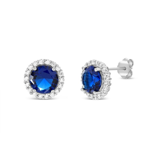 Walmart sapphire earrings Outlet