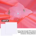 thumbnail image 5 of Twinkseal Pool Repair Patch Kit, 6cm x 6cm Repair Patch Kit Transparent 20 Pieces Pack, 5 of 8
