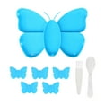 thumbnail image 1 of Kits de bandeja para pintura de diamantes, bandeja con placa de diamantes de imitación, accesorios 5D para bricolaje, 1 juego de diamantes azul, 1 of 9