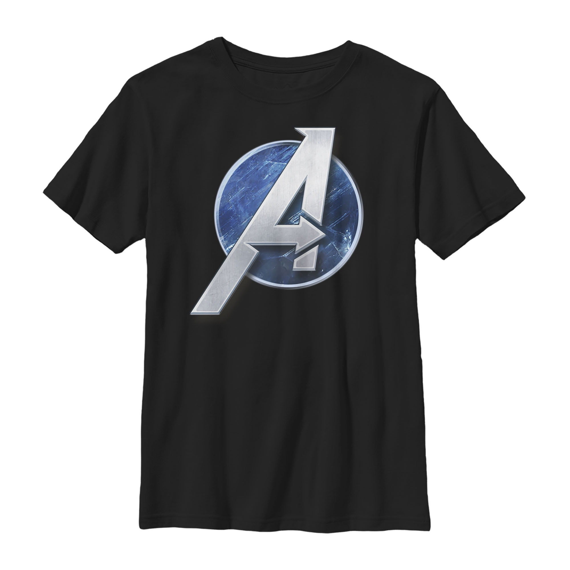 Marvel Boy's Marvel Avengers Game Classic Logo TShirt