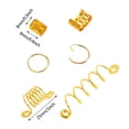 thumbnail image 3 of Weikingp Hair Accessories for Women Braid Decorative Accessory Dirty 60 Pack Ring Hair Set Hair Ring Extension Accessory Hair Accessories for Girls Hair Bows for Women Headbands for Women (), 3 of 7
