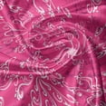 thumbnail image 7 of Ambesonne Hot Pink Valance & Curtain, Spring Flourish Bloom, 55"x24", Hot Pink White Purple, 7 of 7