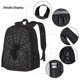 thumbnail image 3 of Disketp Black Spider On Web 1 Mochila Estampada de Gran Capacidad con Lonchera y Estuche, Set de 3 Piezas para Estudiantes, 3 of 7