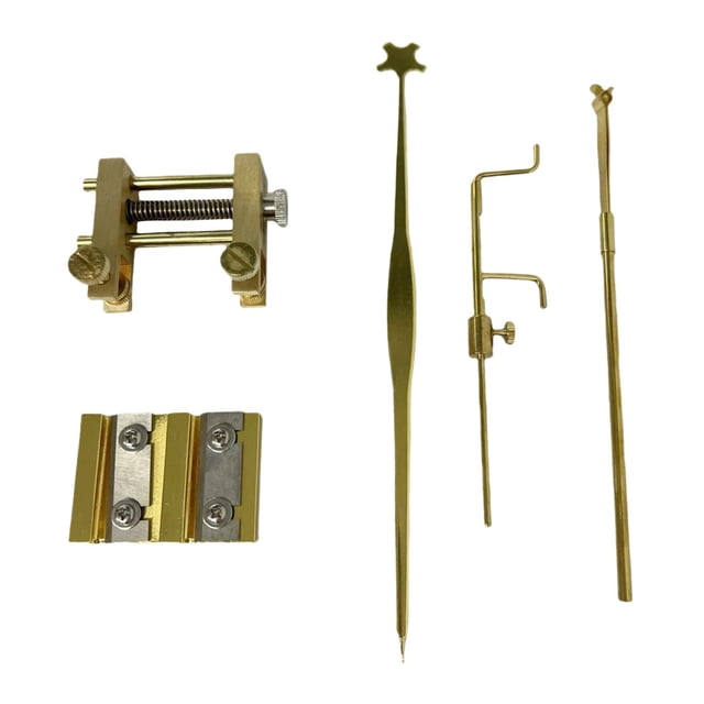 Medir,Violín Luthier Herramientas Piezas Accesorios,Juego de clips de recuperación de medidor de calibre,Indicador de herramienta de reparación de instalación Luthier,Clip de recuperación Hugo Medir