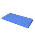 thumbnail image 2 of SUNPACK 10” x 20” Heavy Duty Shallow Plastic Seed Starting Tray, Blue, 1" - No Drainage Holes, Perfect for Greenhouses or Indoor Gardening, 2 of 3